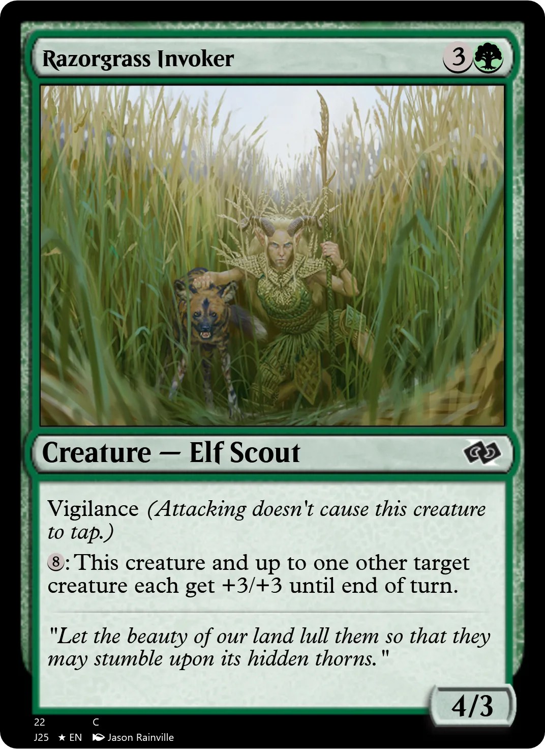 Razorgrass Invoker