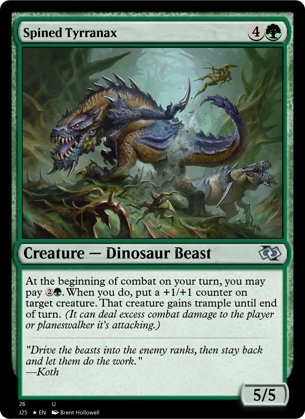 Spined Tyrranax