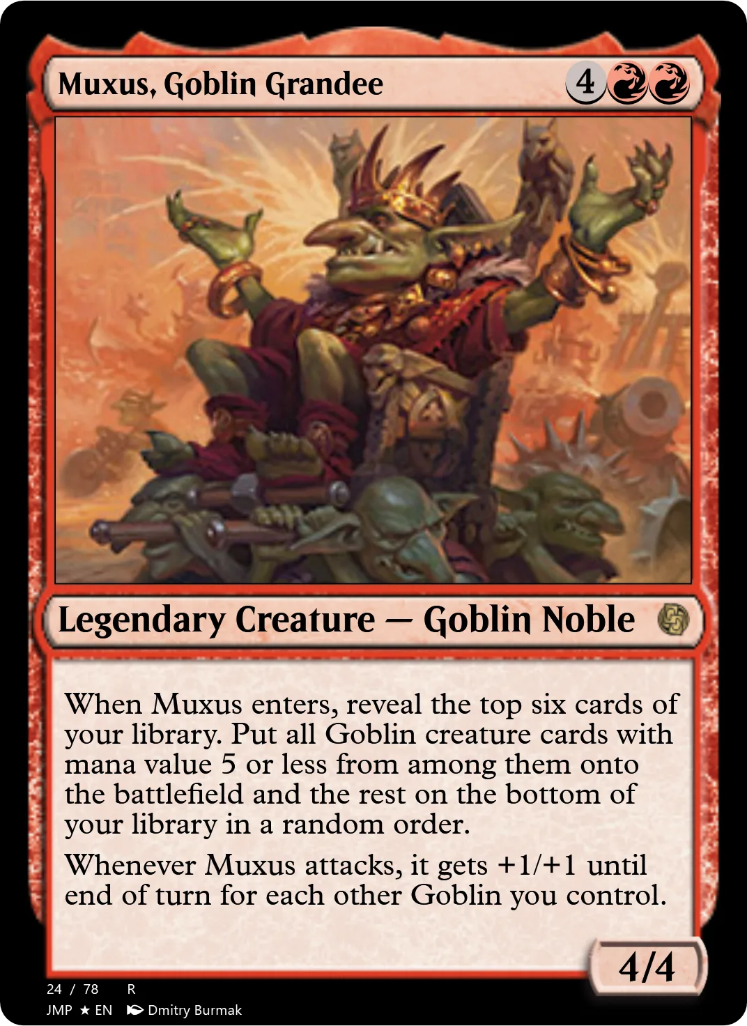 Muxus, Goblin Grandee