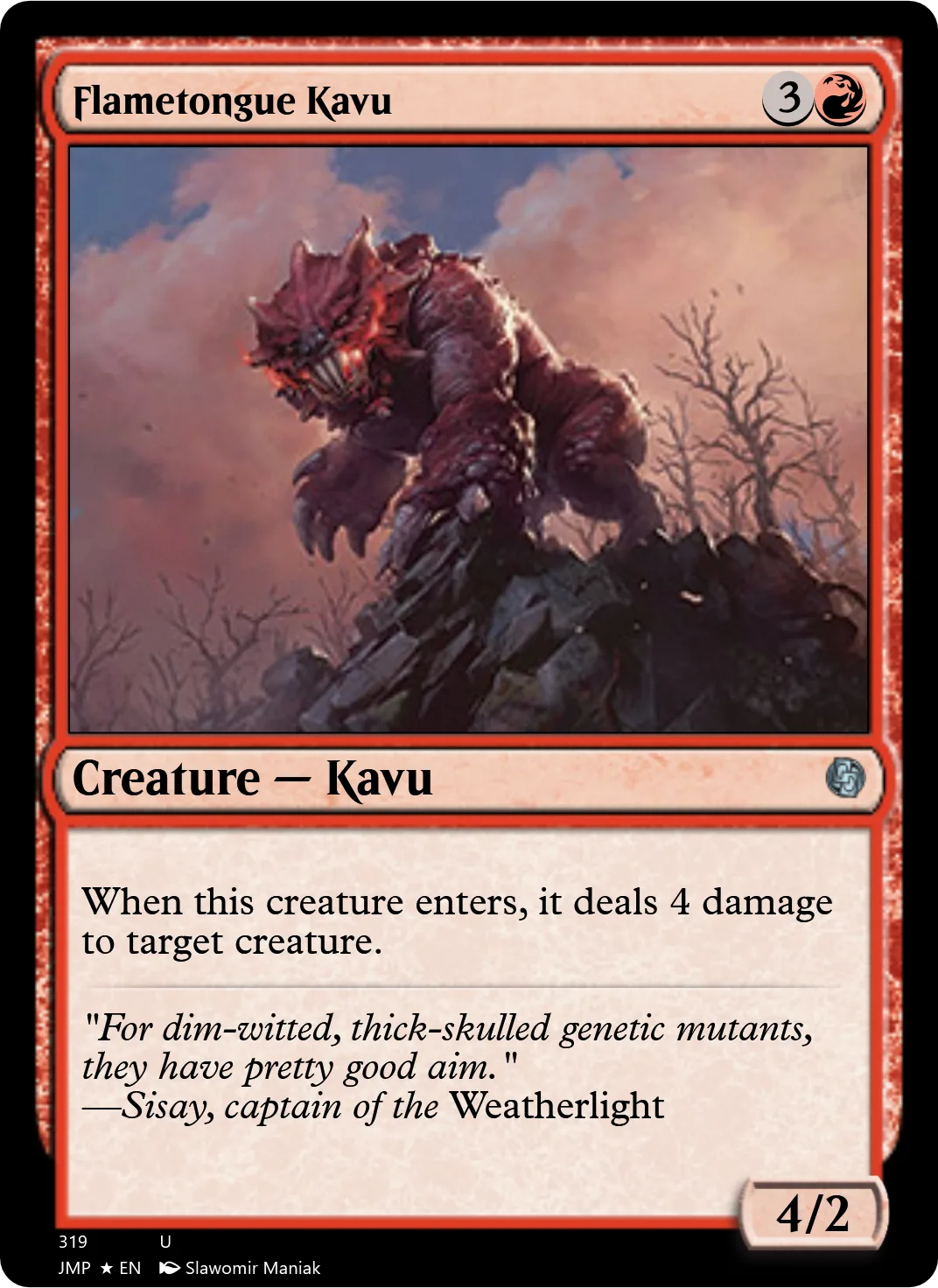 Flametongue Kavu