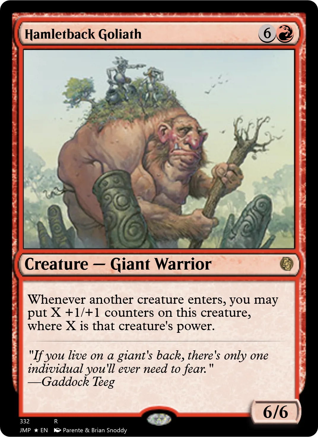 Hamletback Goliath