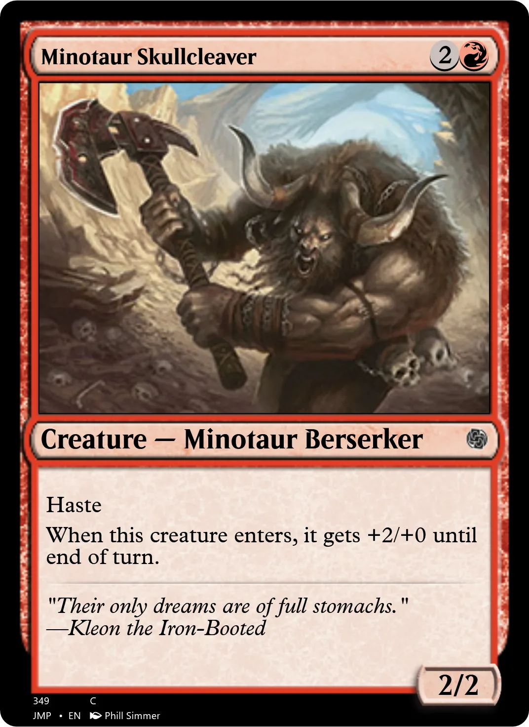 Minotaur Skullcleaver