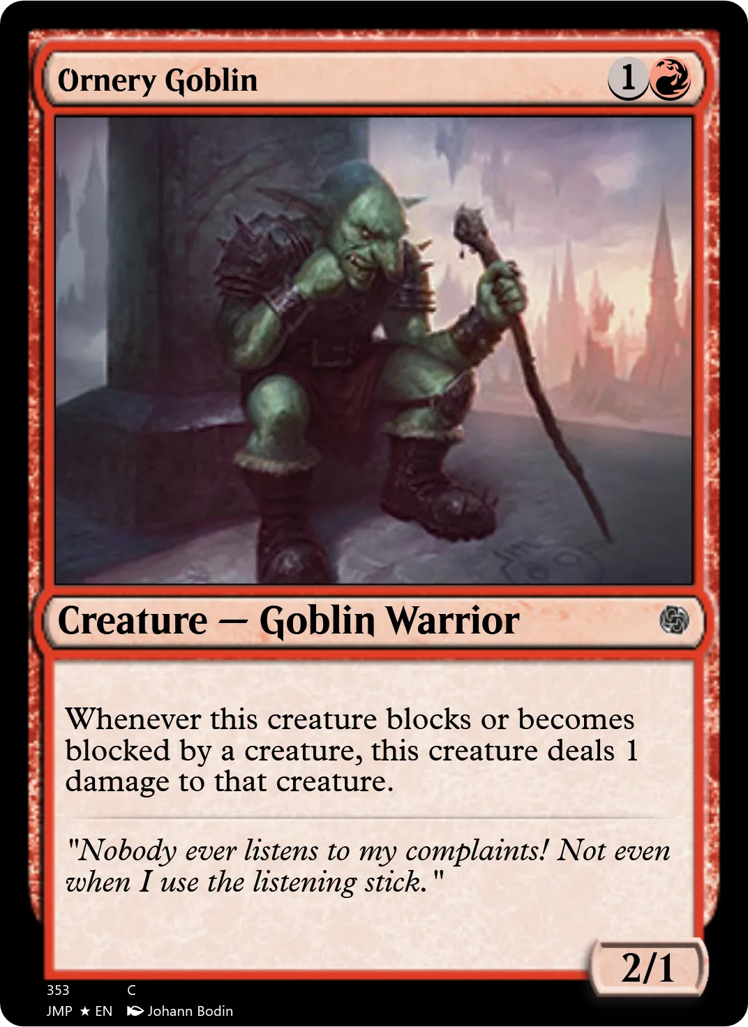 Ornery Goblin