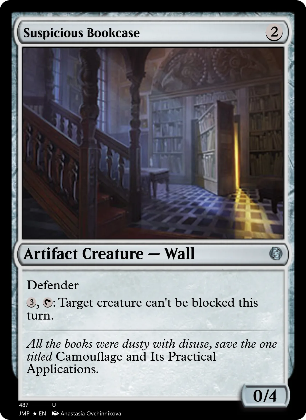 Suspicious Bookcase