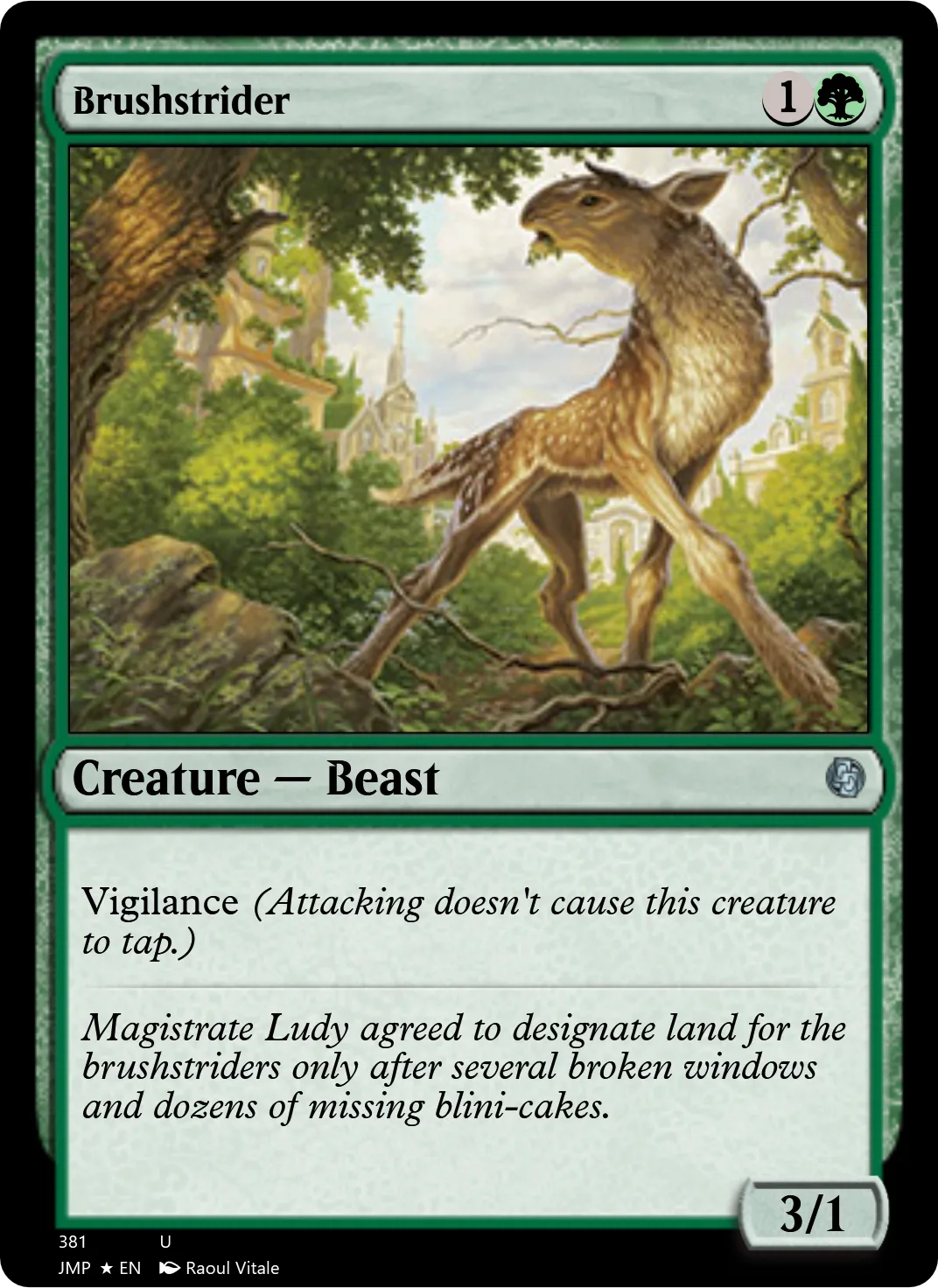Brushstrider