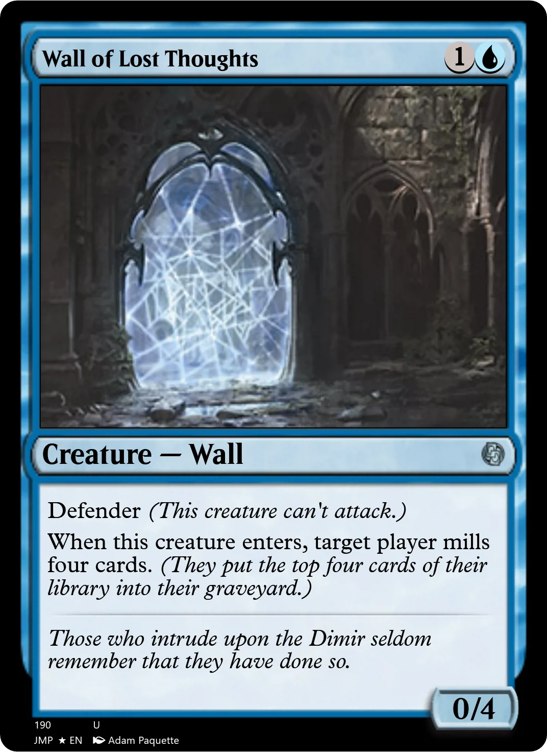 Wall of Lost Thoughts
