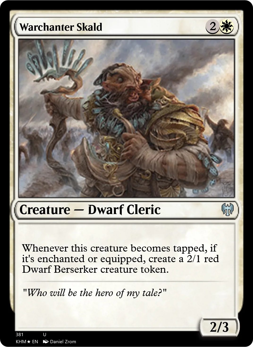 Warchanter Skald