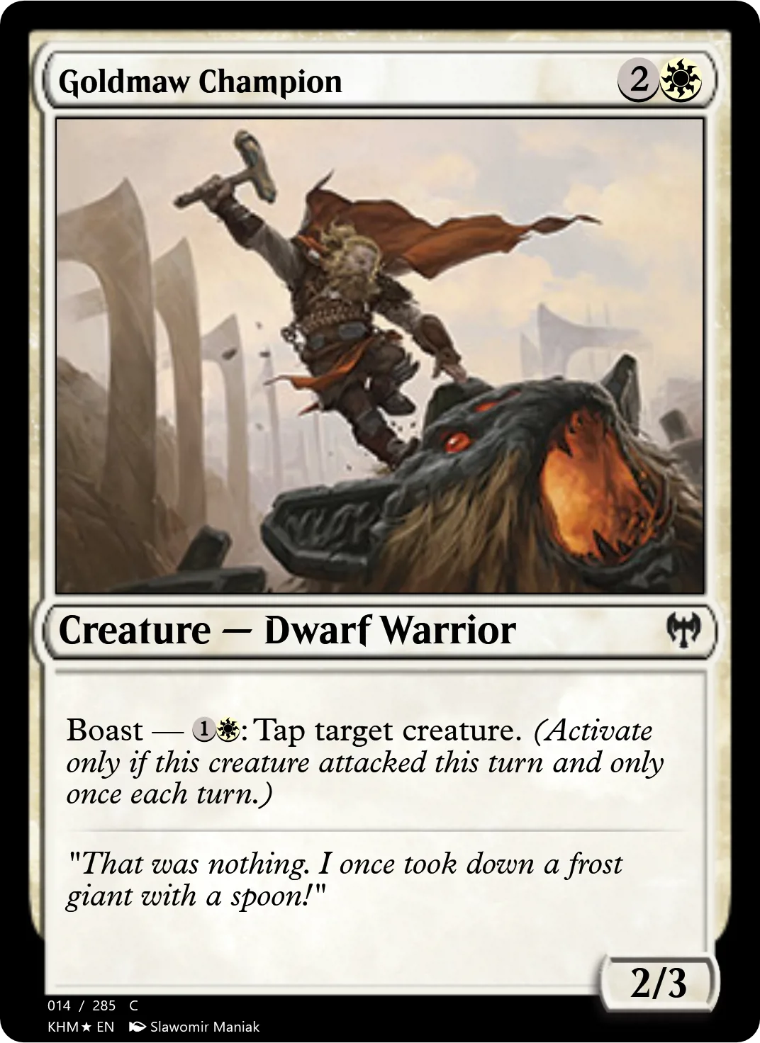 Goldmaw Champion