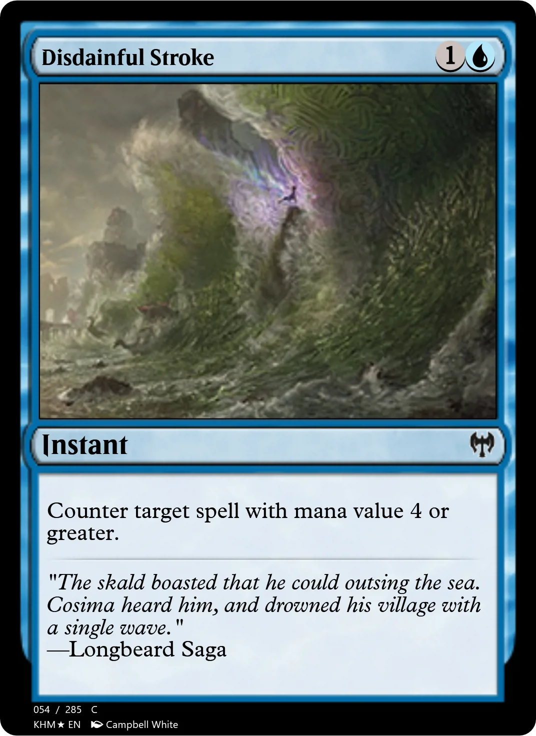Disdainful Stroke