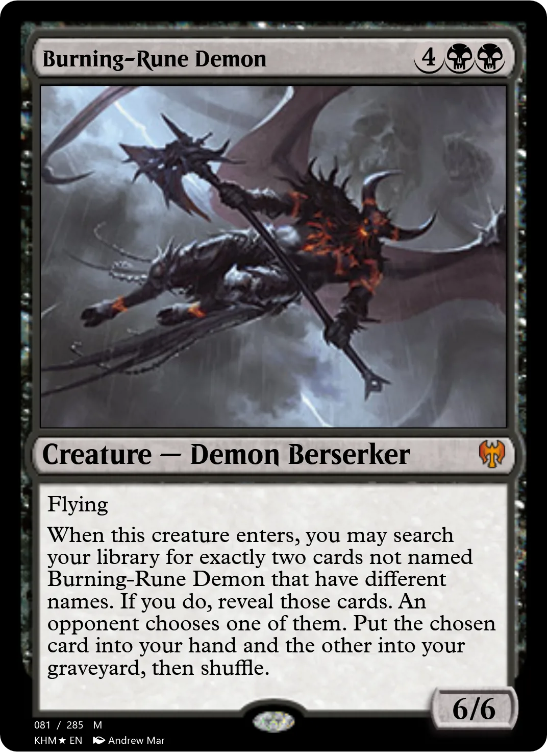Burning-Rune Demon
