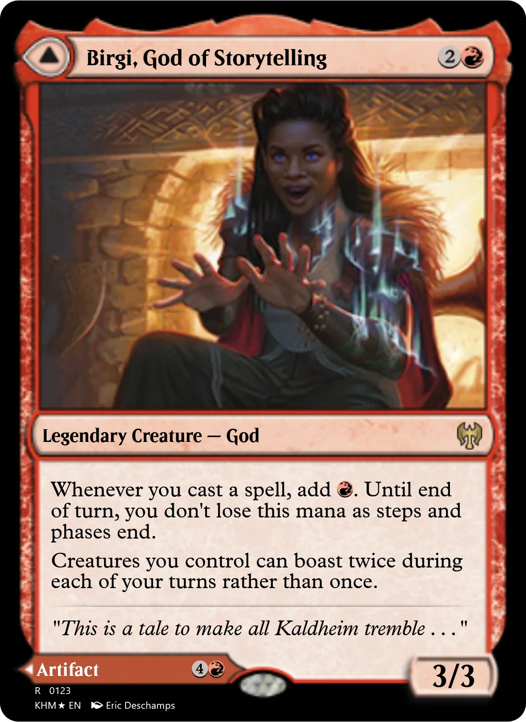 Birgi, God of Storytelling