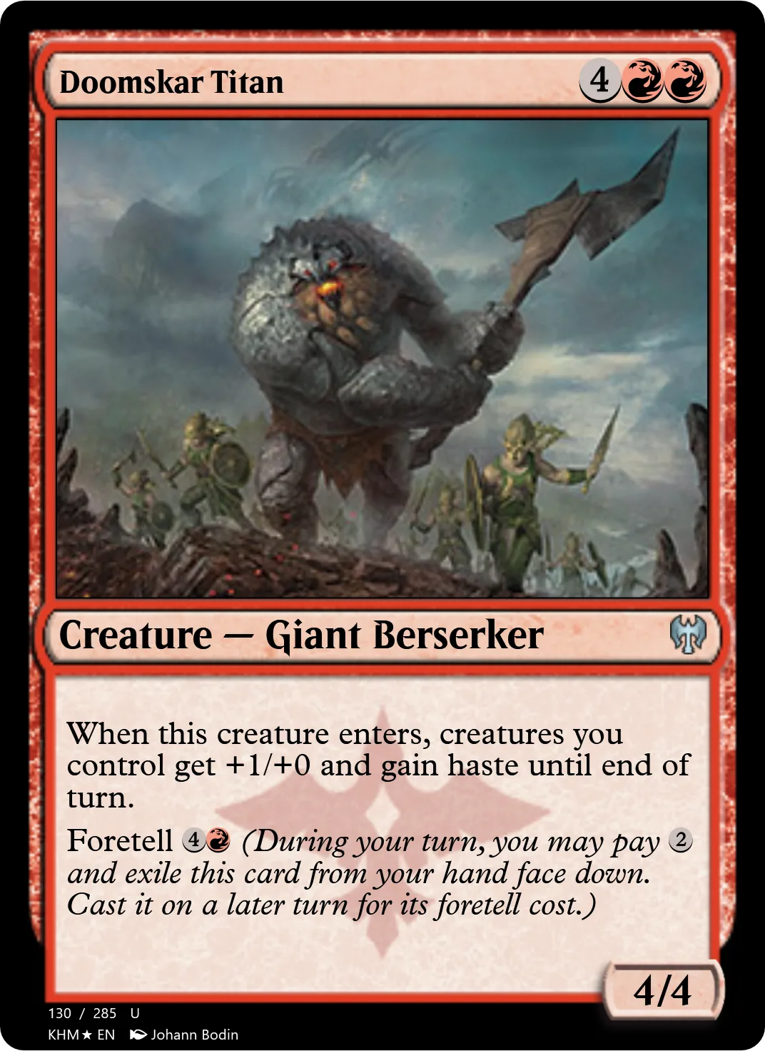 Doomskar Titan