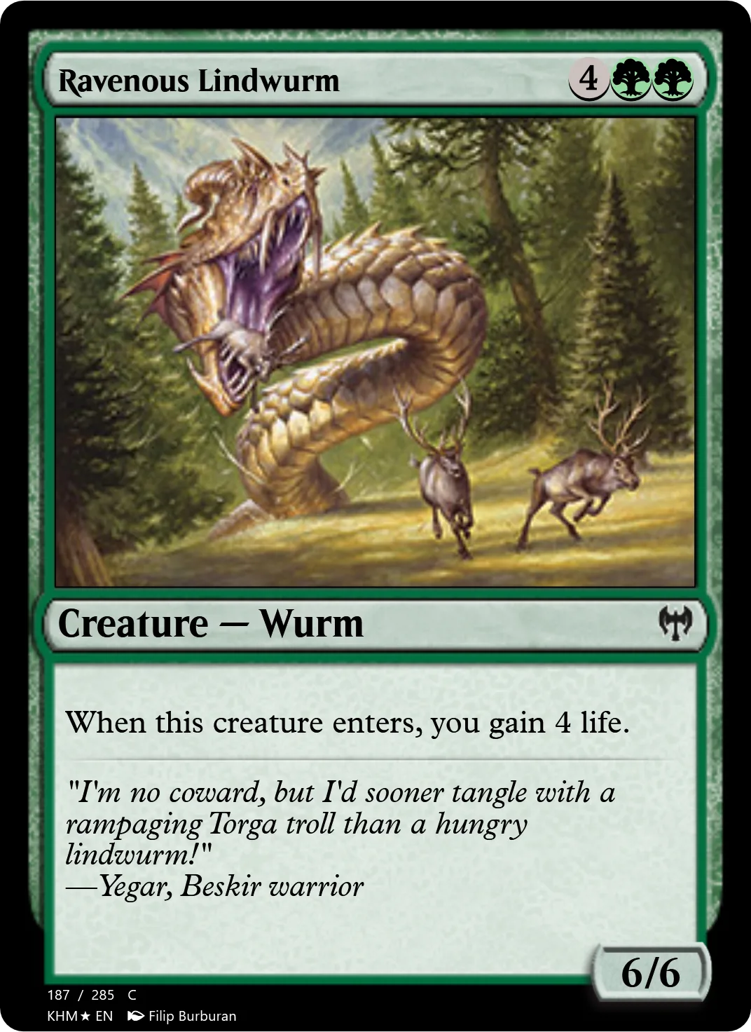 Ravenous Lindwurm