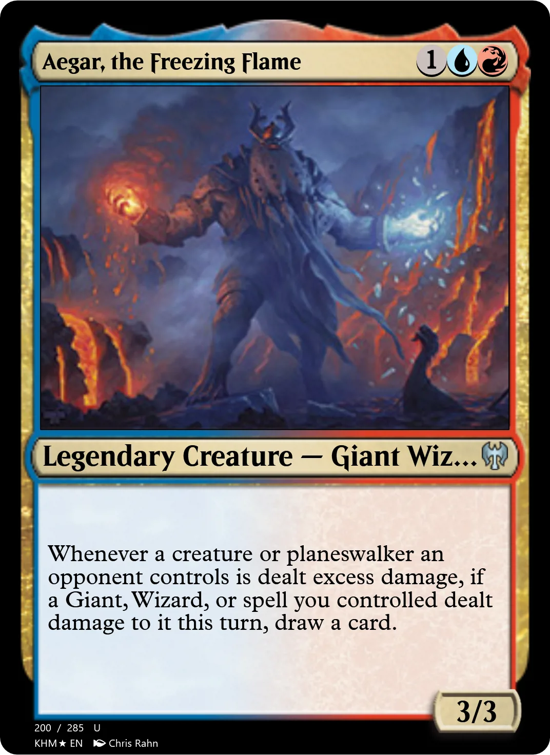 Aegar, the Freezing Flame