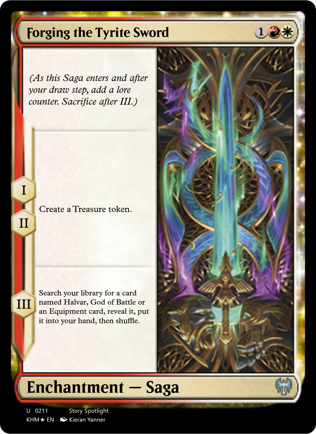 Forging the Tyrite Sword