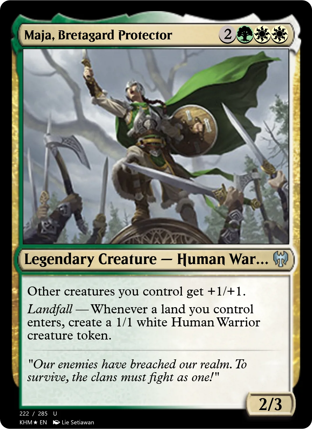 Maja, Bretagard Protector