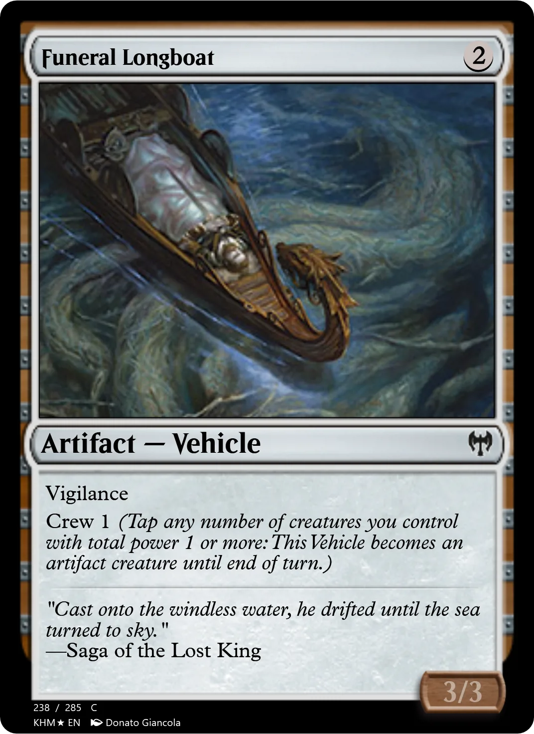 Funeral Longboat