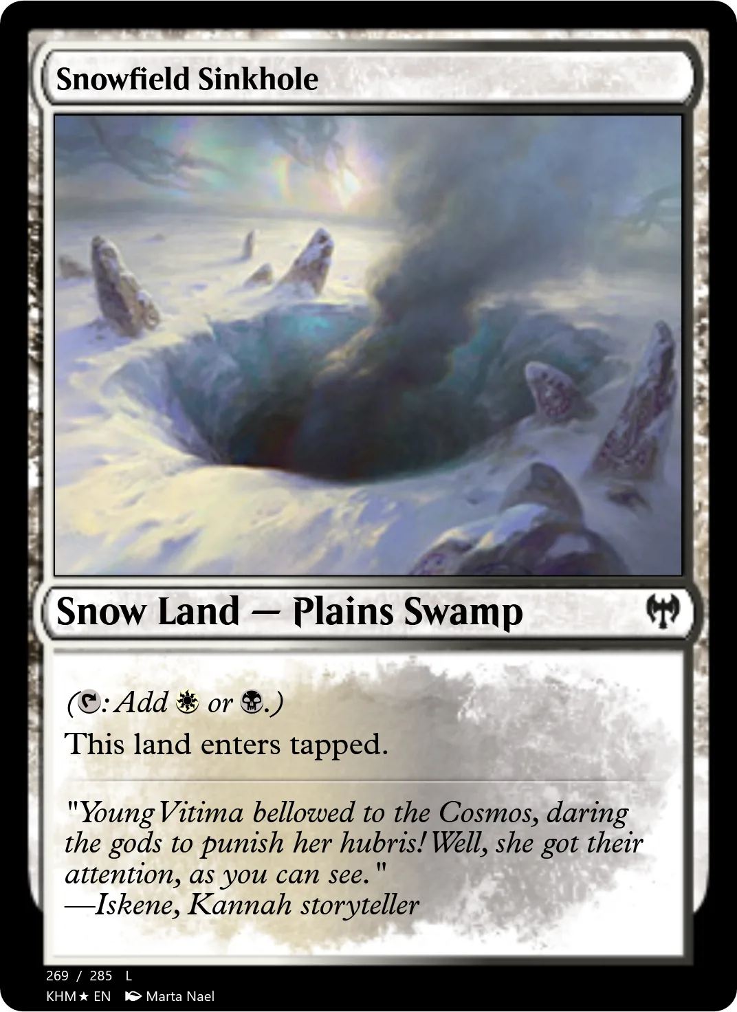 Snowfield Sinkhole