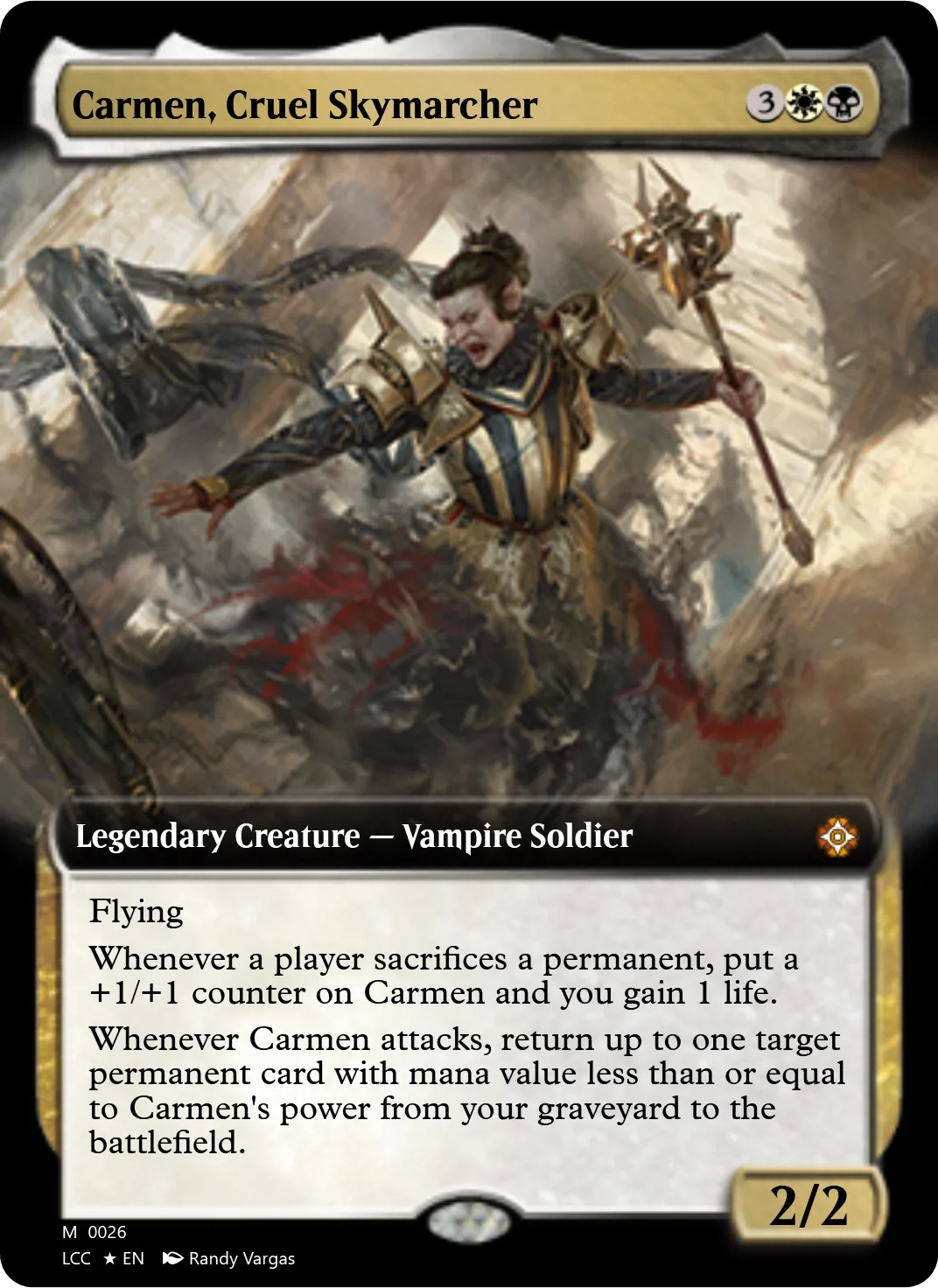 Carmen, Cruel Skymarcher