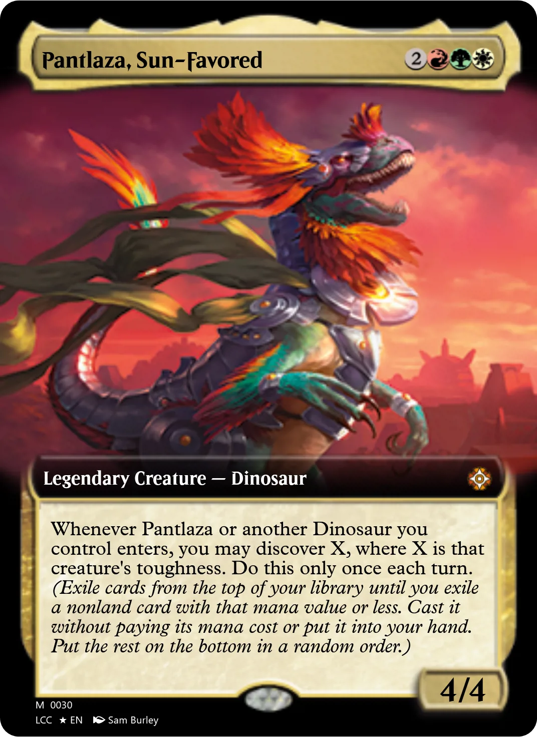 Pantlaza, Sun-Favored