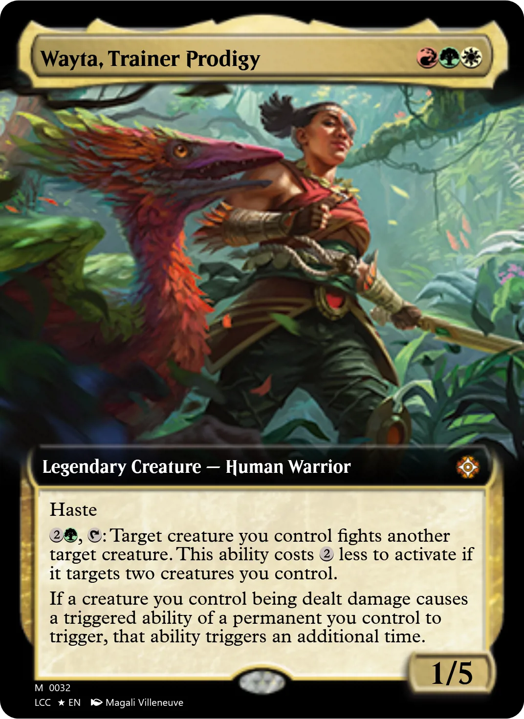Wayta, Trainer Prodigy