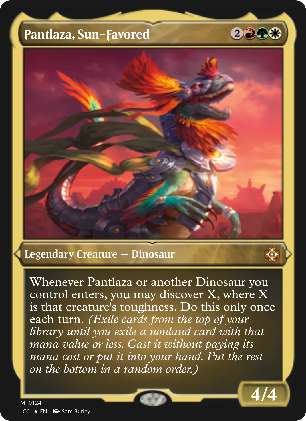 Pantlaza, Sun-Favored
