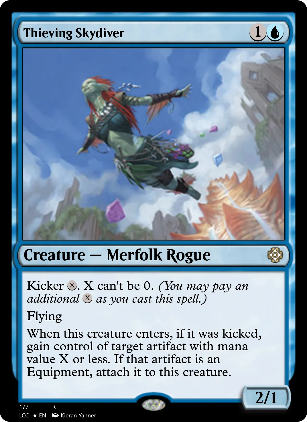 Thieving Skydiver