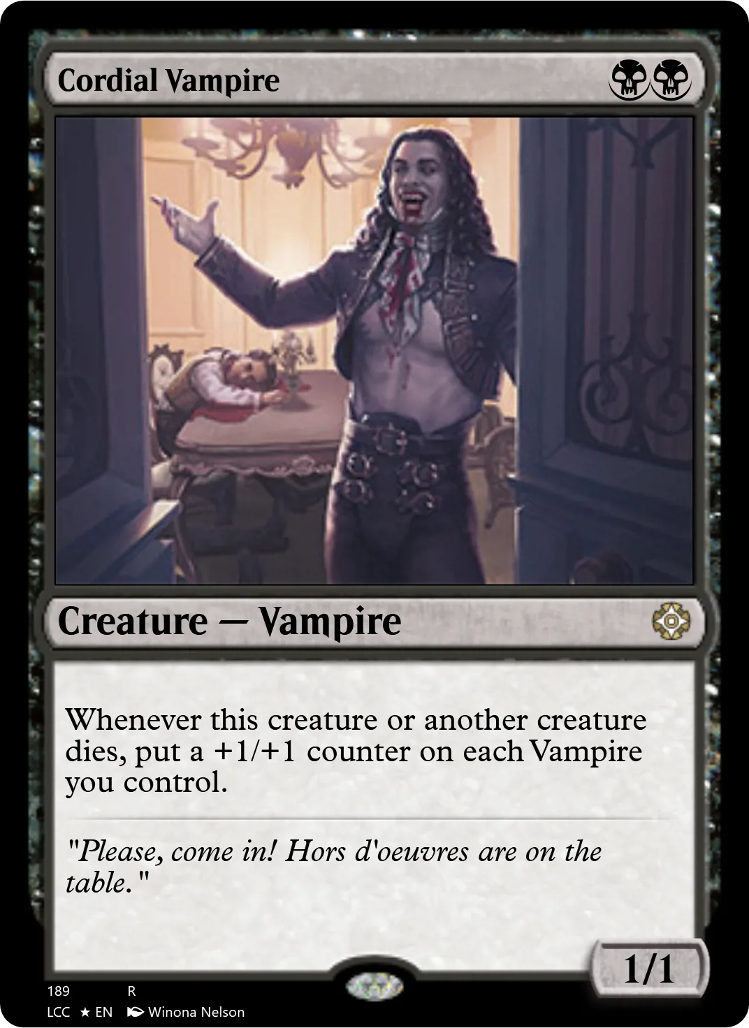 Cordial Vampire