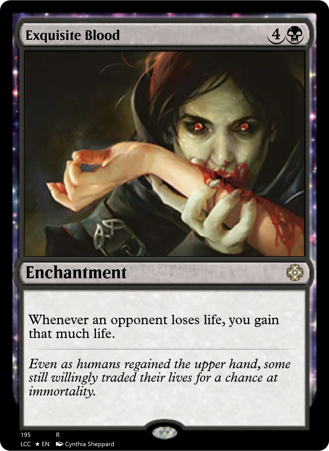 Exquisite Blood