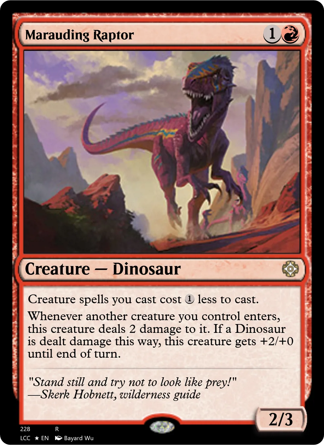Marauding Raptor