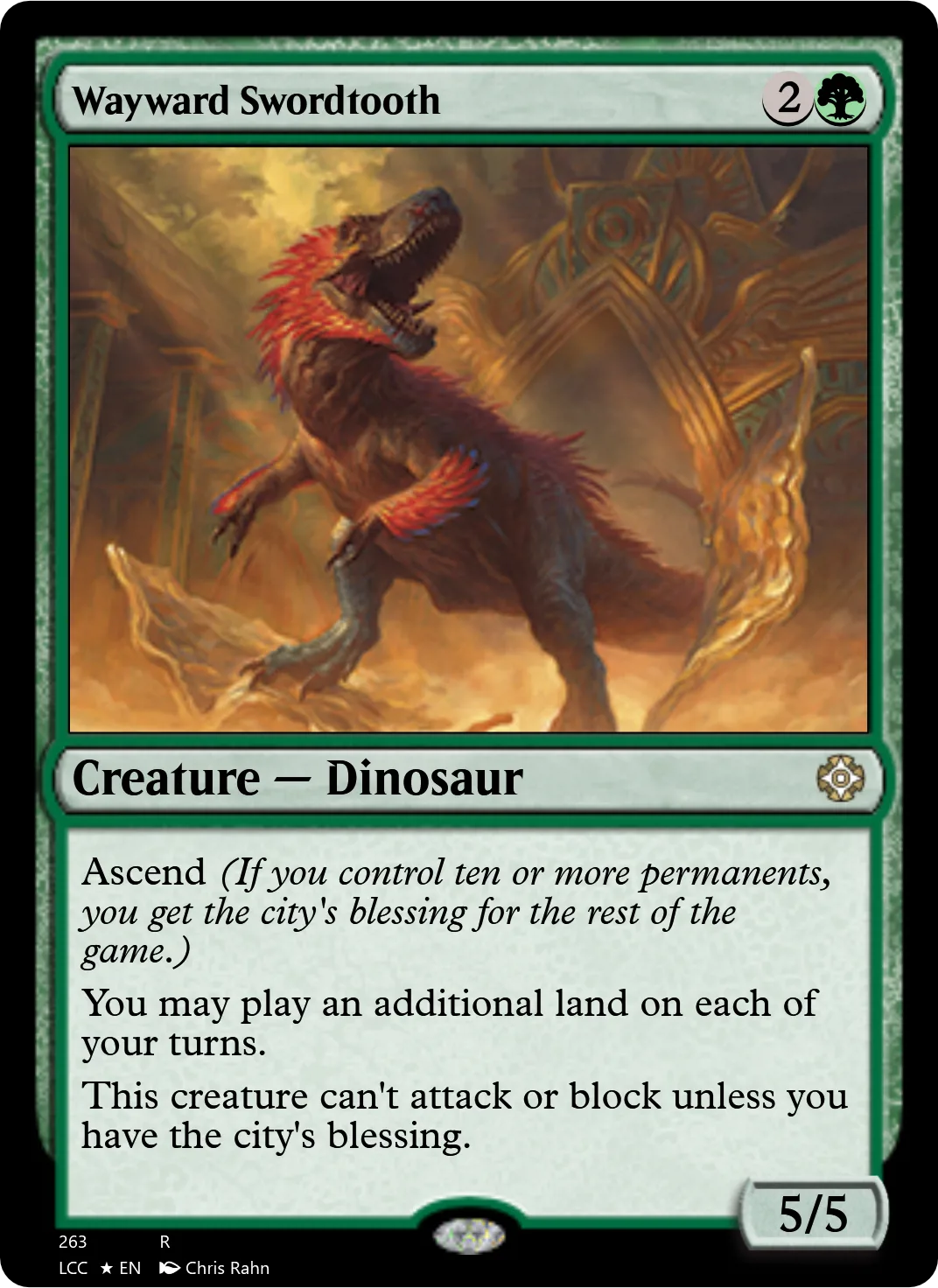 Wayward Swordtooth