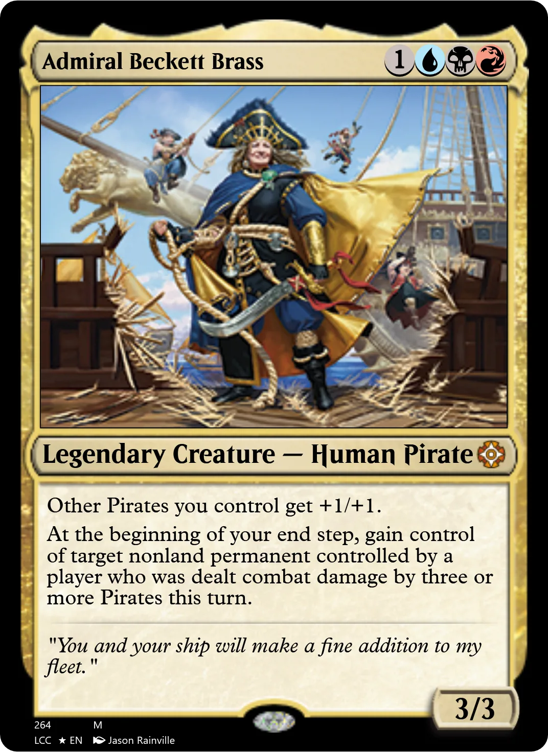 Admiral Beckett Brass