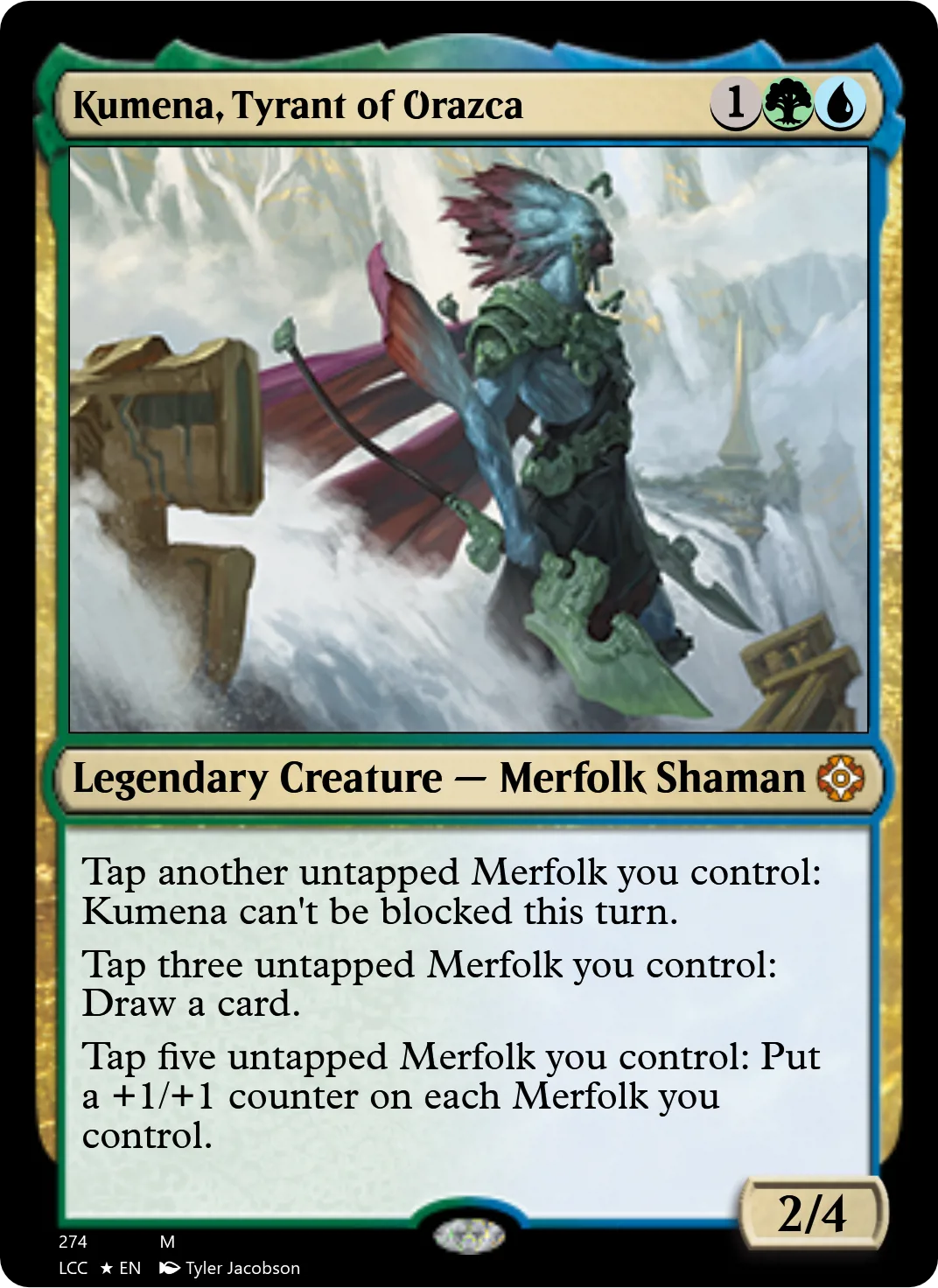 Kumena, Tyrant of Orazca