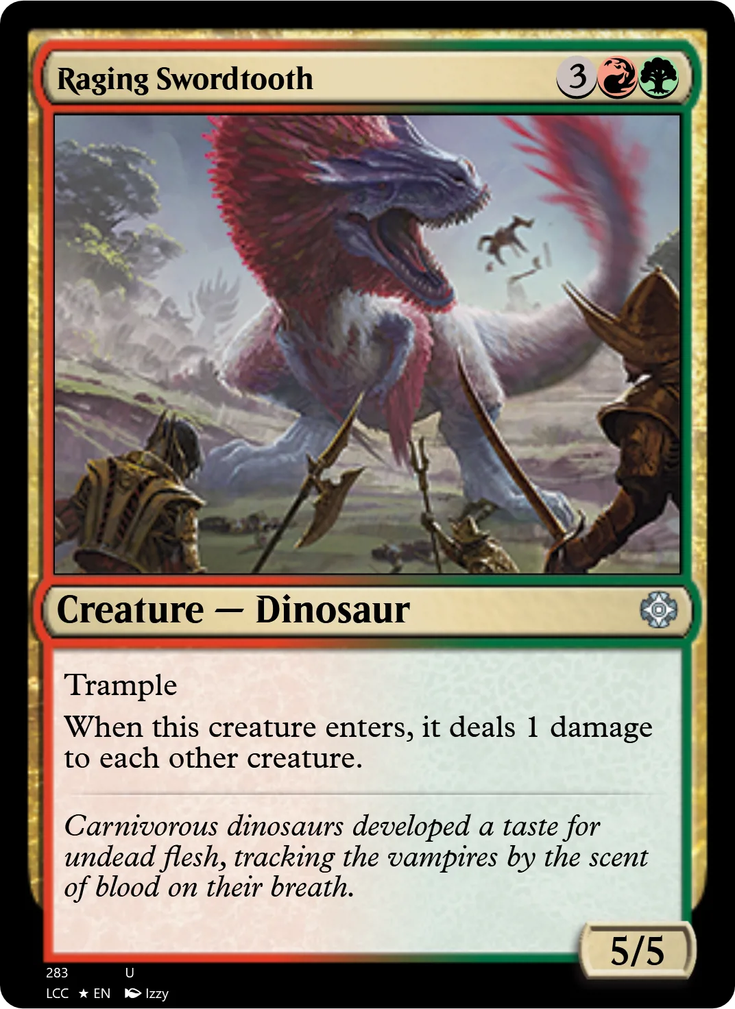 Raging Swordtooth