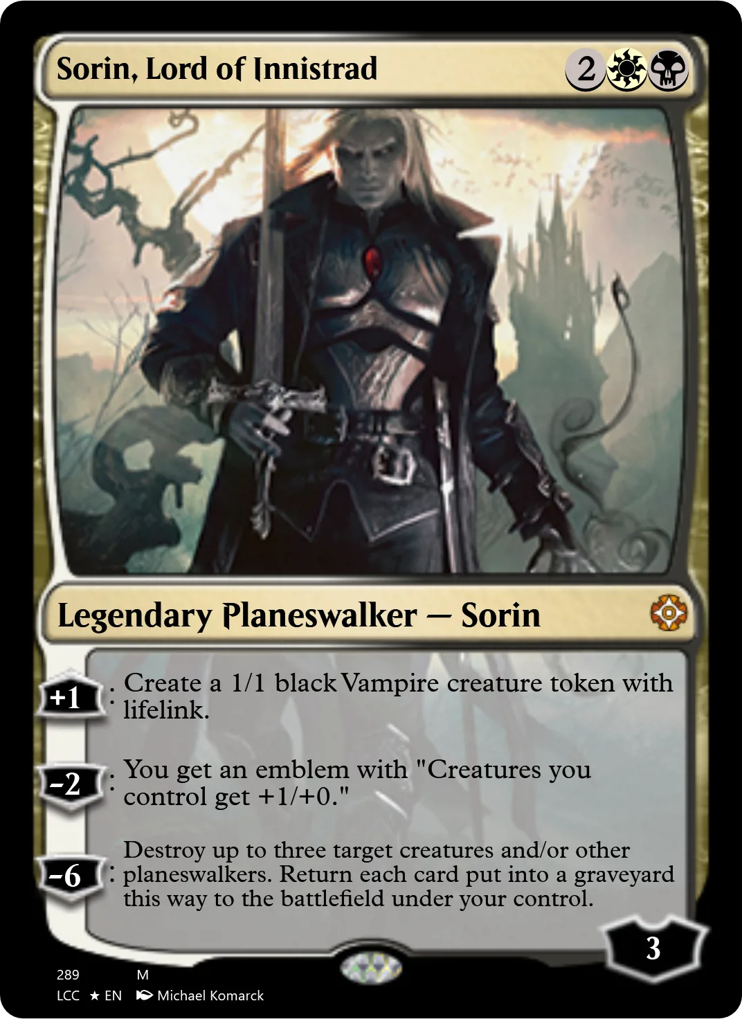 Sorin, Lord of Innistrad