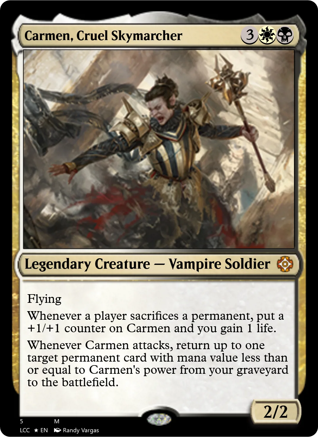 Carmen, Cruel Skymarcher