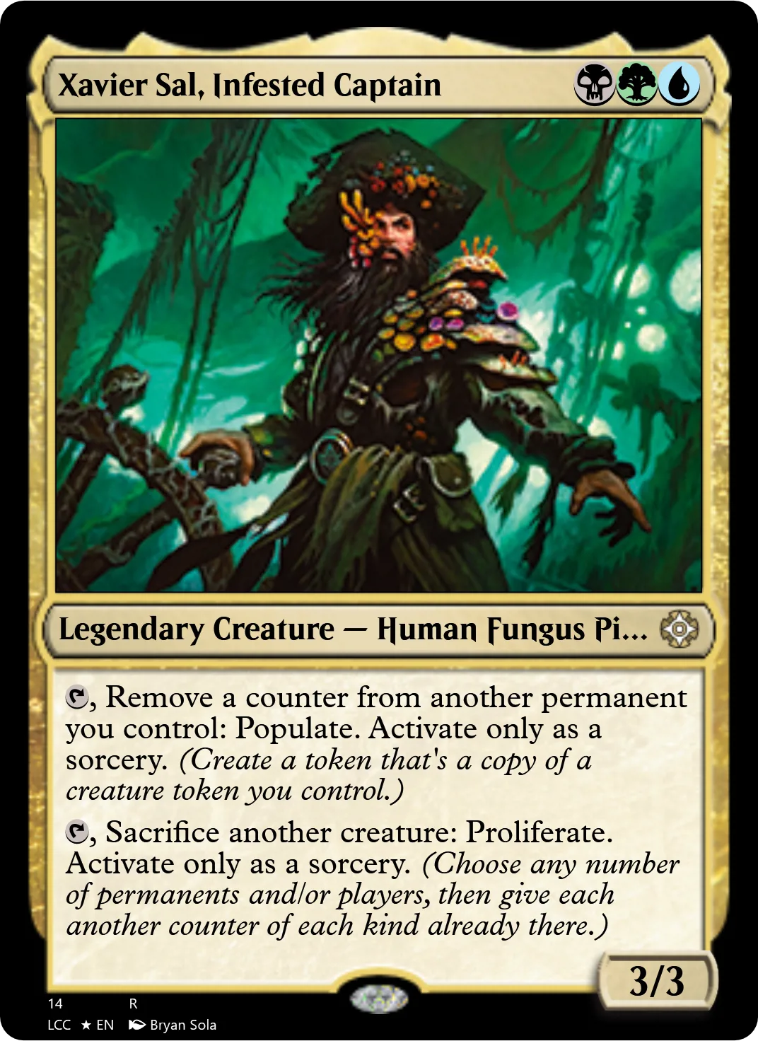 Xavier Sal, Infested Captain
