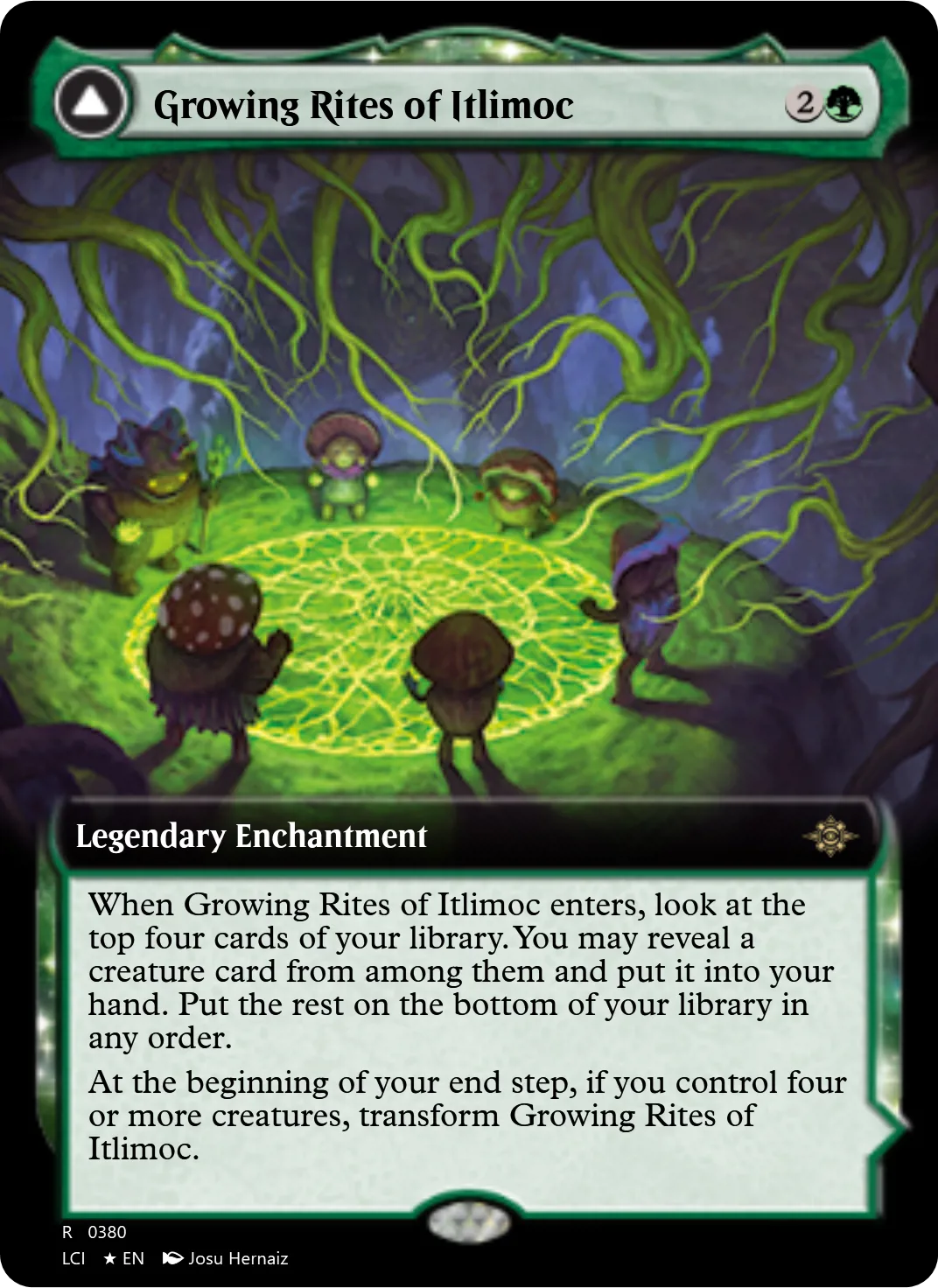 Growing Rites of Itlimoc