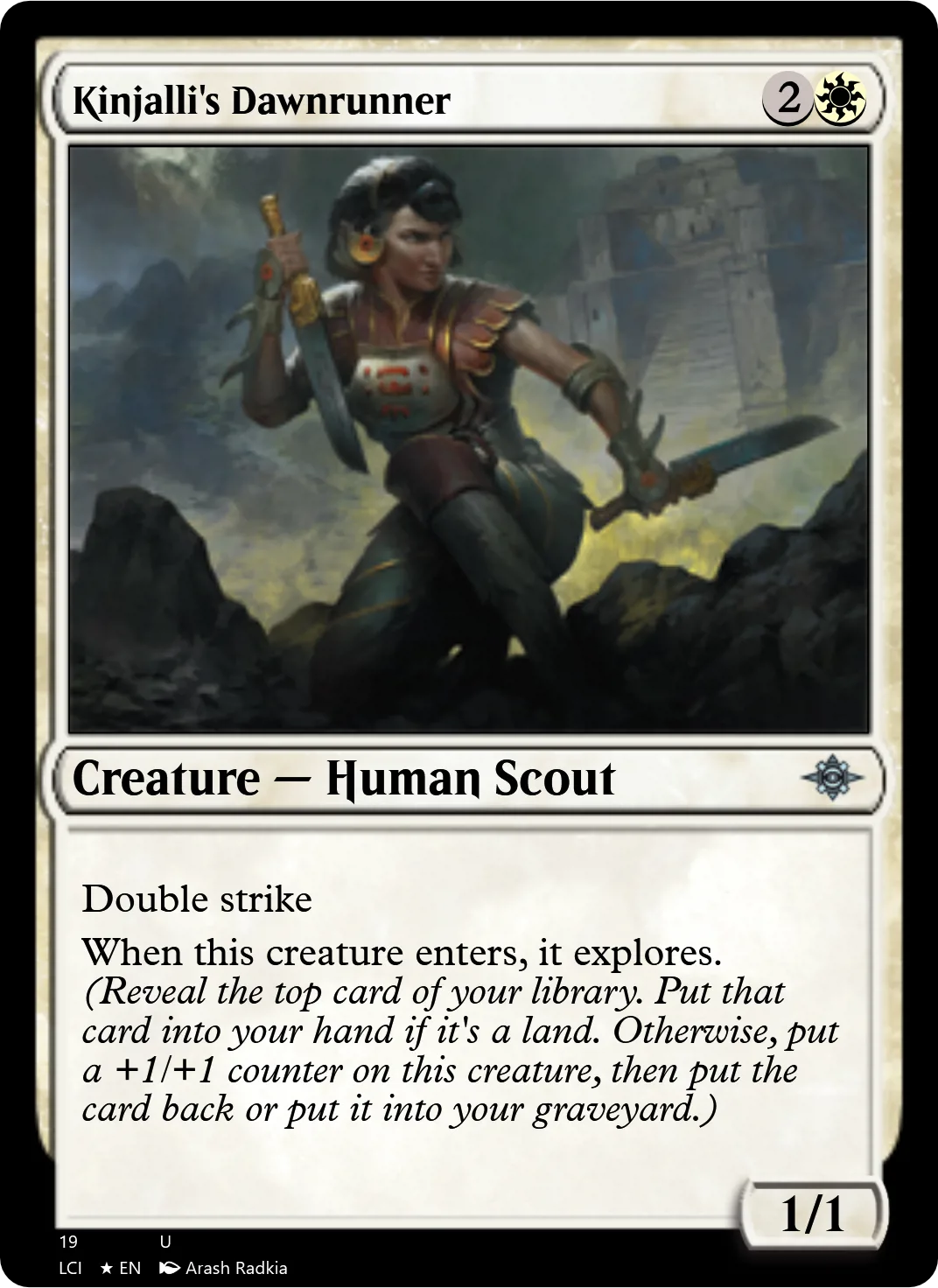 Kinjalli's Dawnrunner