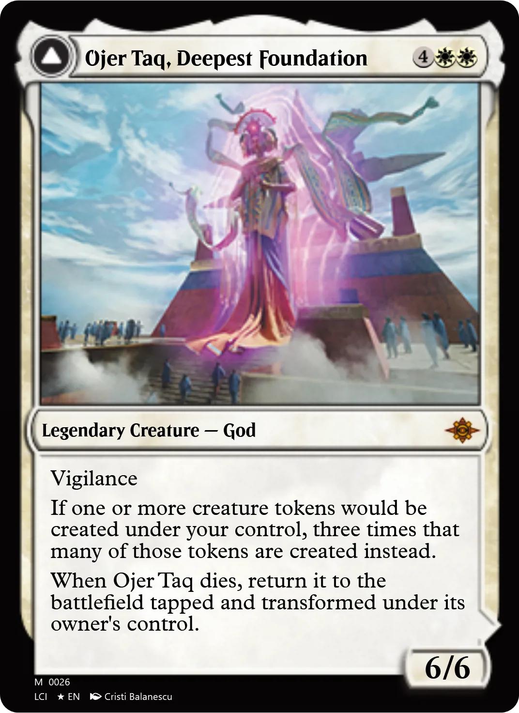 Ojer Taq, Deepest Foundation