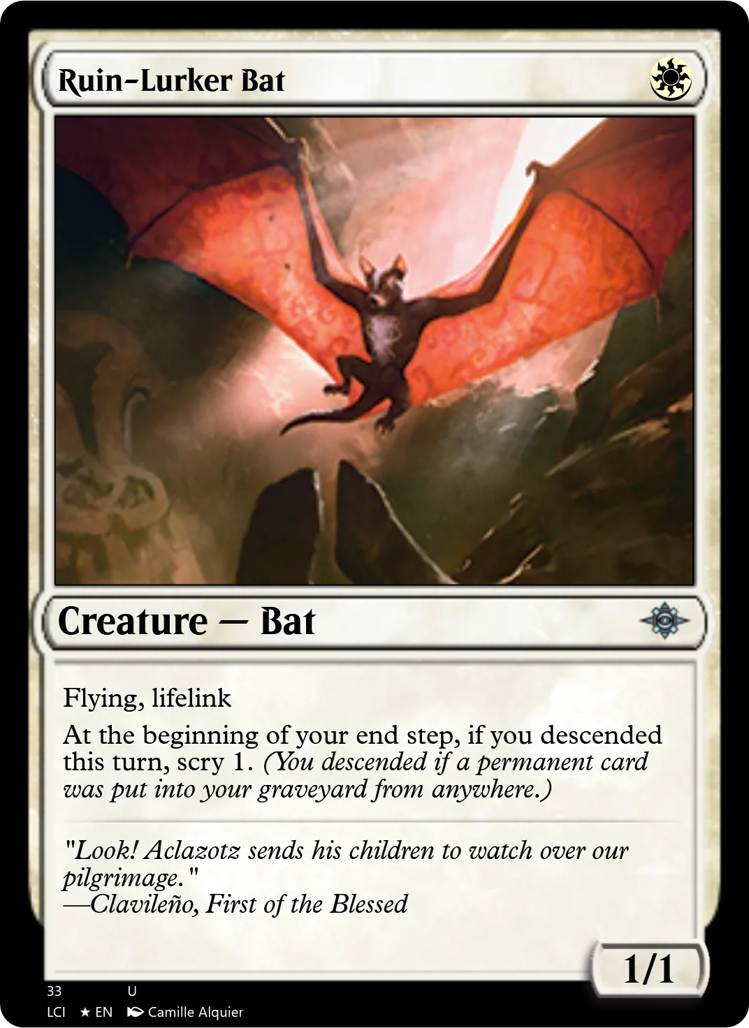 Ruin-Lurker Bat