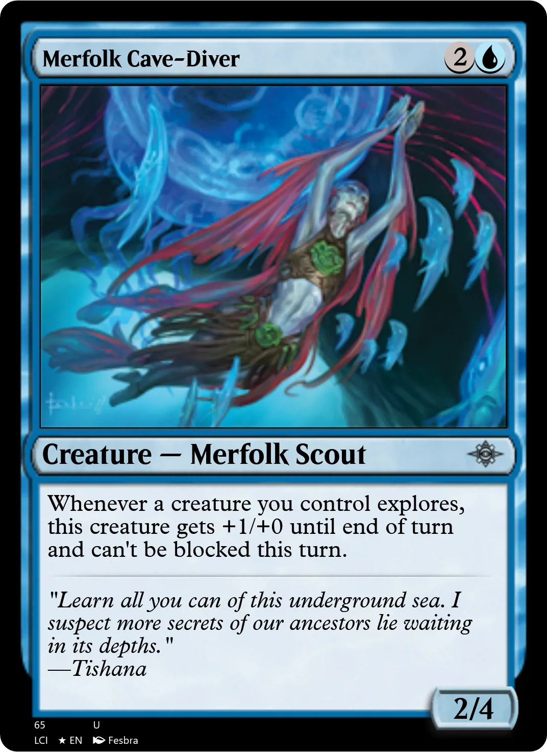 Merfolk Cave-Diver