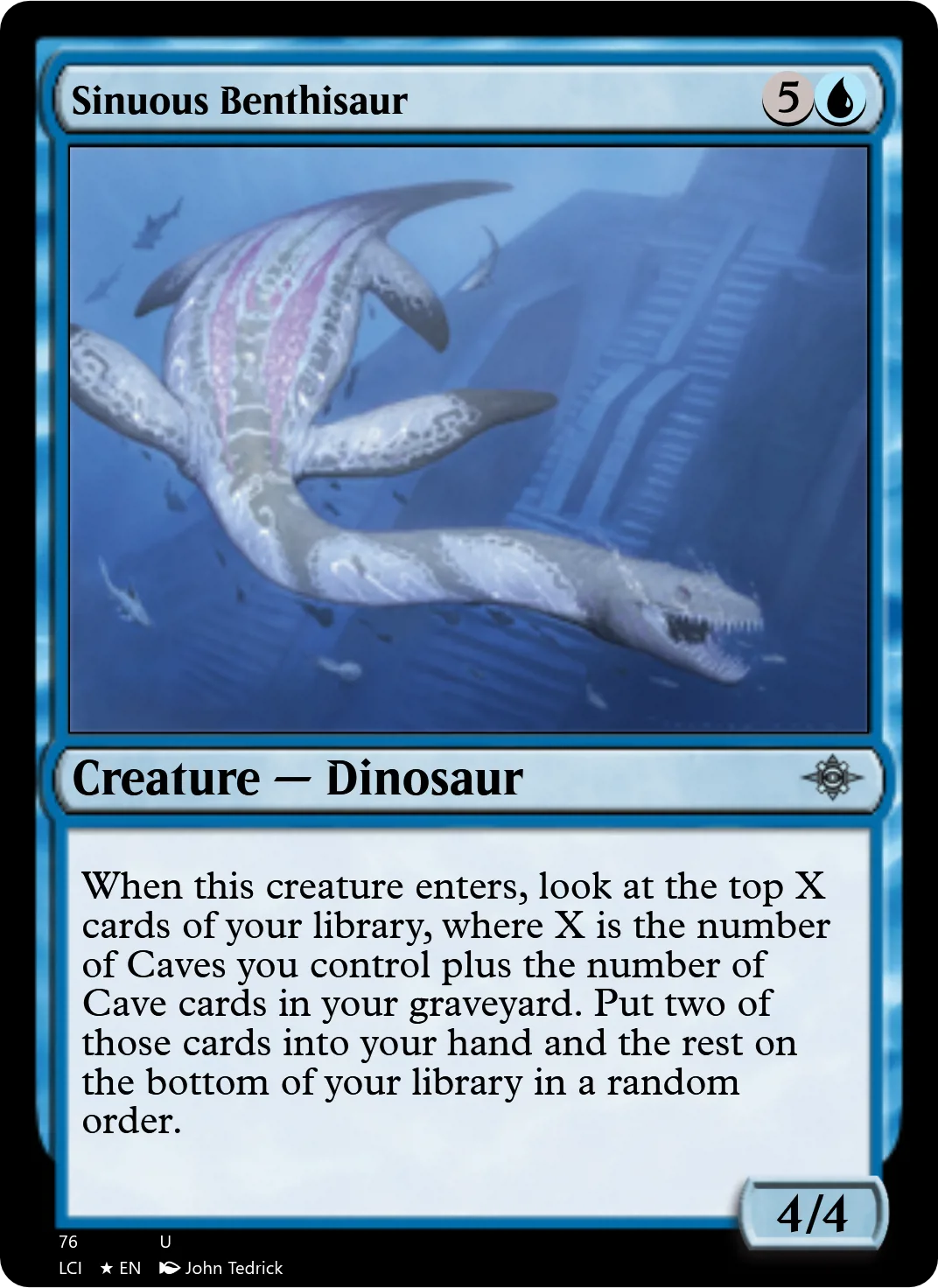 Sinuous Benthisaur