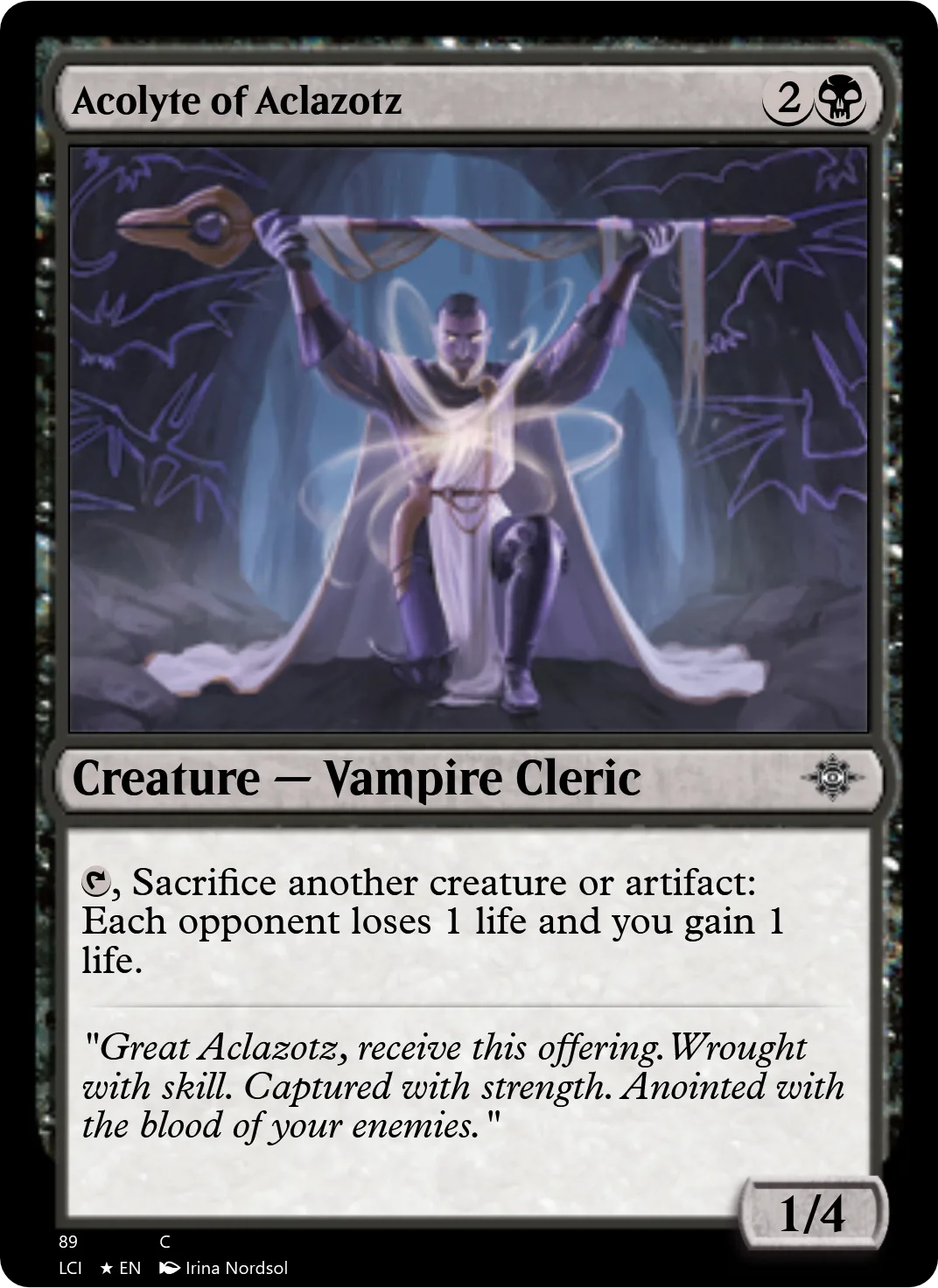 Acolyte of Aclazotz