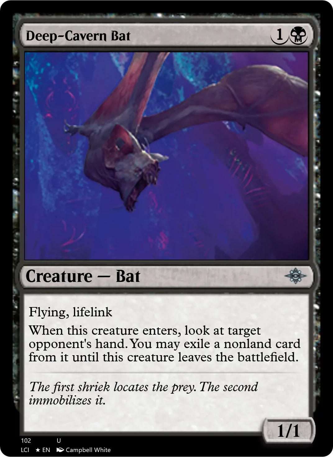 Deep-Cavern Bat