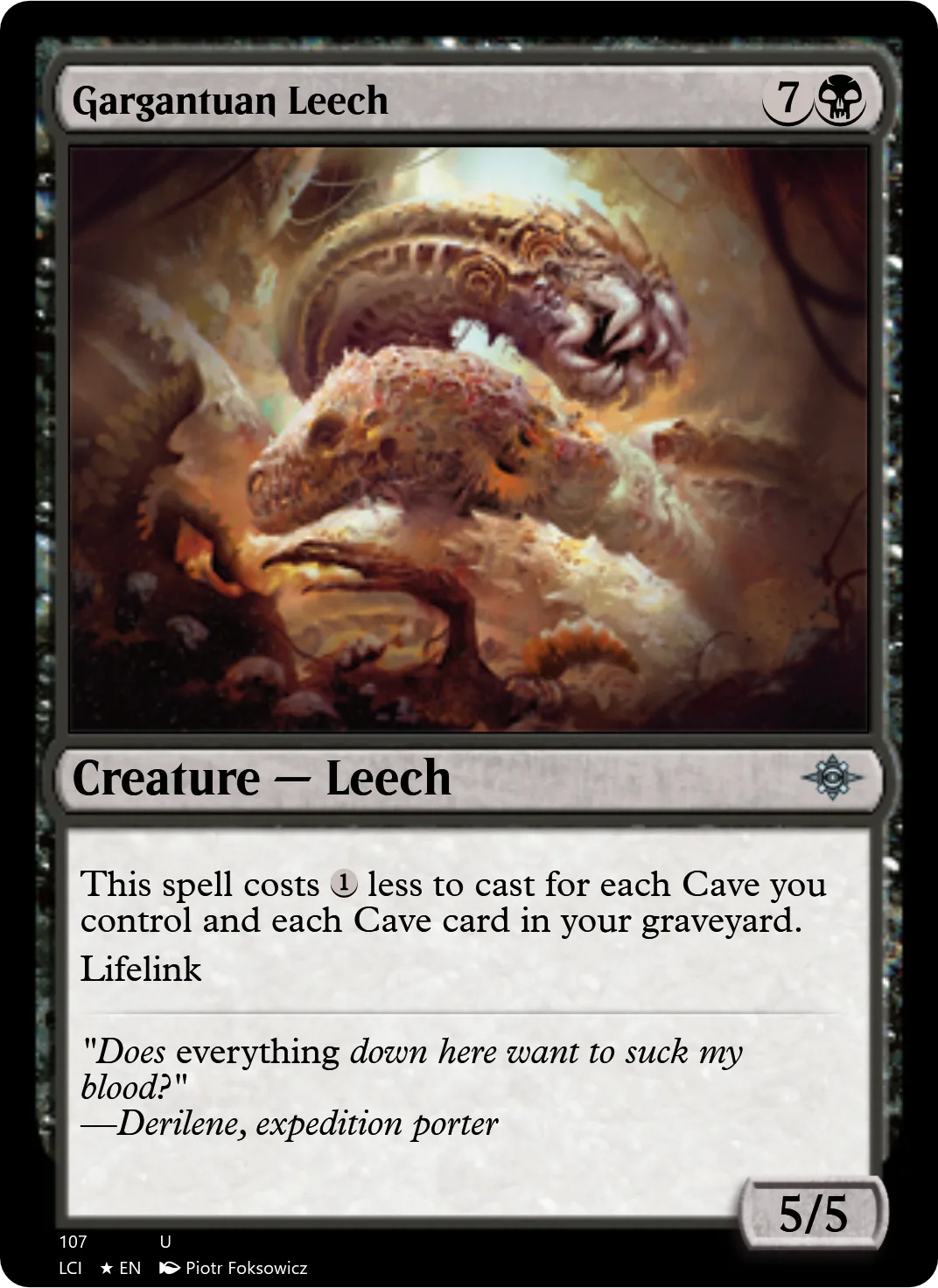 Gargantuan Leech
