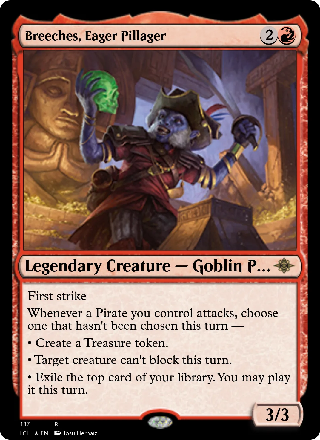 Breeches, Eager Pillager