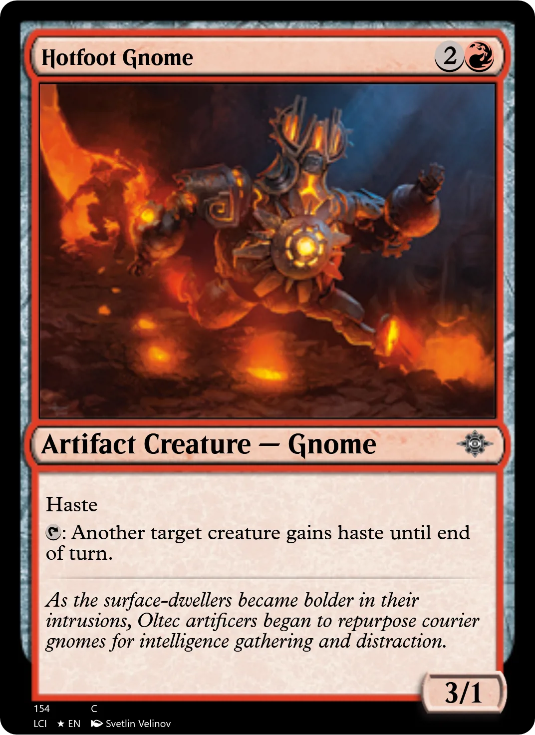 Hotfoot Gnome