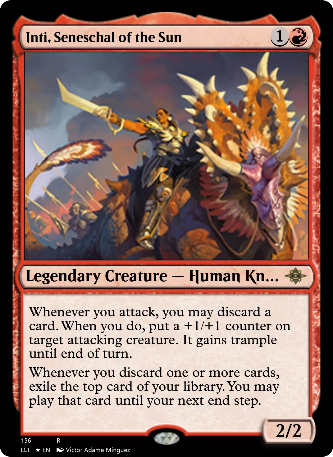 Inti, Seneschal of the Sun