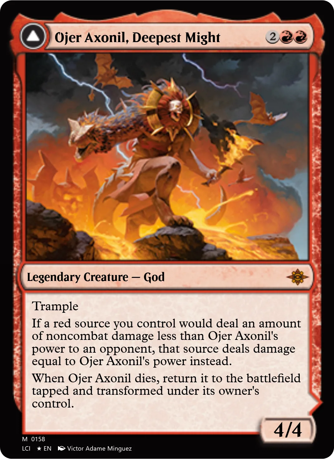 Ojer Axonil, Deepest Might